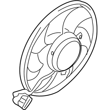 Saturn 13147274 Fan & Motor