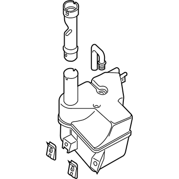 GM 92101621 Reservoir Assembly, Coolant Recovery