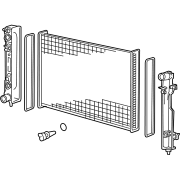 GM 92147990 Radiator Assembly