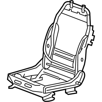 GM 15908716 Frame Assembly, Driver Seat