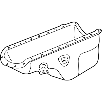 Chevy 12563902 Oil Pan