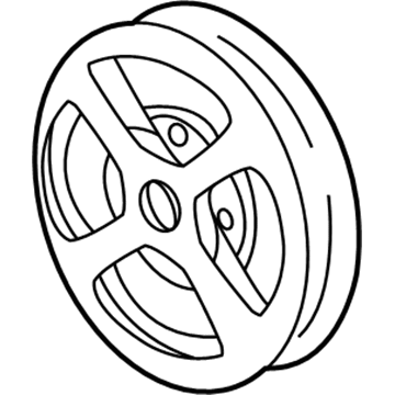 Chevy 12557345 Pulley