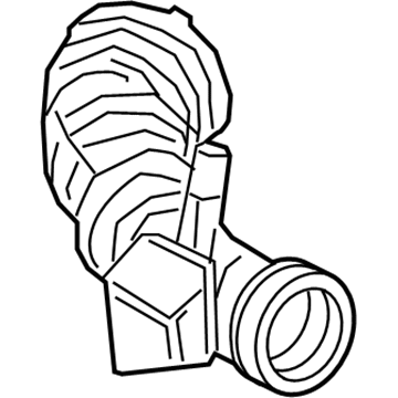 GM 42500890 Duct Assembly, Air Cleaner Outlet