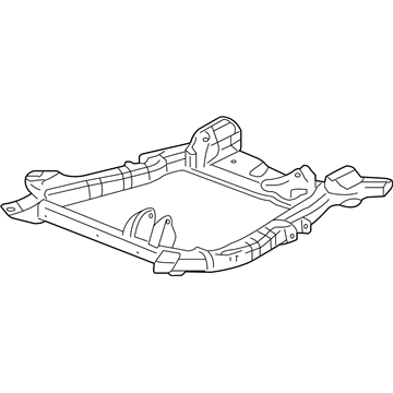 GM 15932419 Frame, Drivetrain & Front Suspension