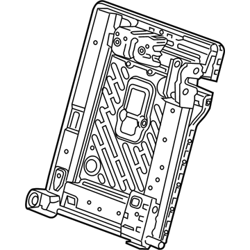 Buick 13513496 Seat Back Frame