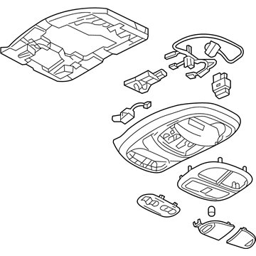 Buick 25937031 Console Assembly