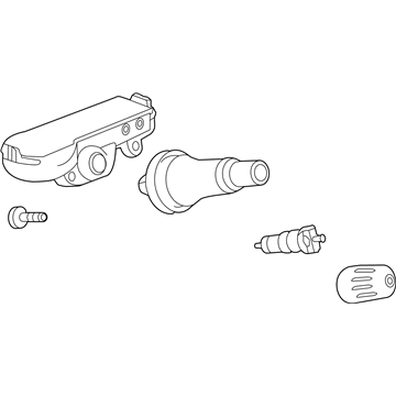 Chevy Malibu TPMS Sensor - 22959744