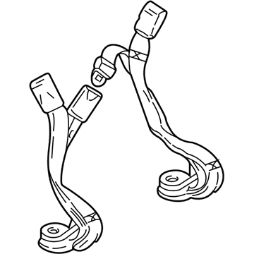 Pontiac 12453498 Center Belt Assembly