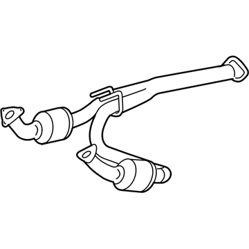 2010 GMC Savana 1500 Catalytic Converter - 19418962