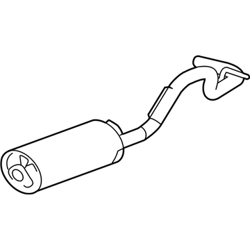 GMC Muffler - 25849057