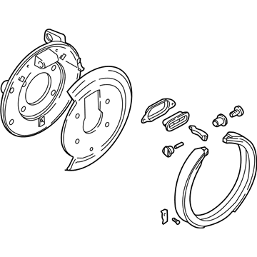 GM 15842182 Brake Assembly, Parking