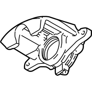 GM 89027177 Caliper,Rear Brake