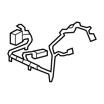 GM 25781989 Harness Assembly, Front Floor Console Wiring