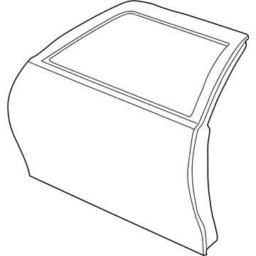 GM 22713973 Door Assembly, Front Side