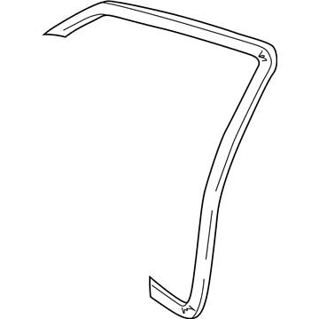 GM 22612749 Weatherstrip Assembly, Front Side Door