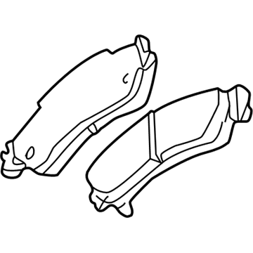 GMC 19152030 Brake Pads