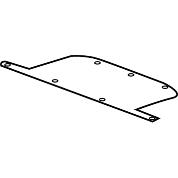 GM 23135212 Deflector, Front Compartment Air