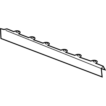 GM 22799212 Deflector, Front Center Air