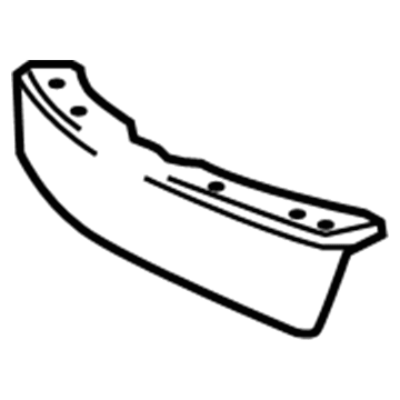 GM 20931826 Deflector, Underbody Front Air