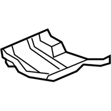 GM 22772265 Panel, Rear Seat Cushion Trim *Light Ttnum