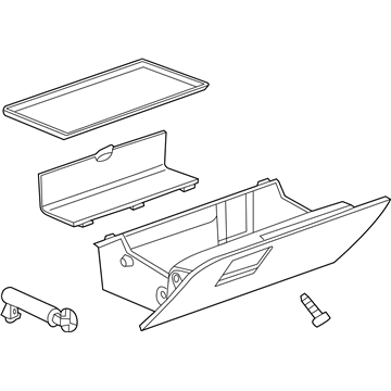 Chevy 22830709 Glove Box Assembly