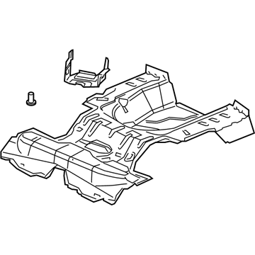 Saturn 25823045 Floor Pan Assembly