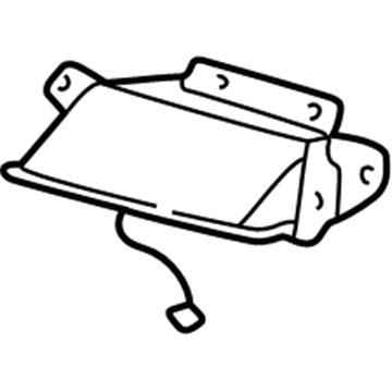 GM 25756980 Airbag,Instrument Panel