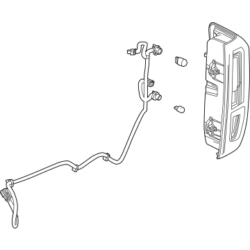 GM 85105348 LAMP ASM-RR BODY STRUCTURE STOP