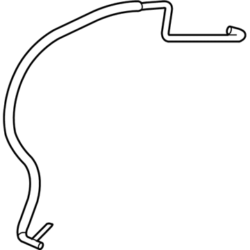 2007 Cadillac XLR Oil Cooler Hose - 25974851