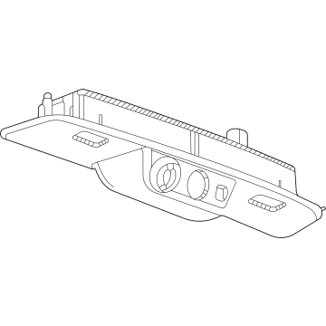 Cadillac 84849464 License Lamp