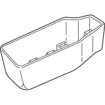 GM 12533098 ARMREST, Front Seat Arm Rest