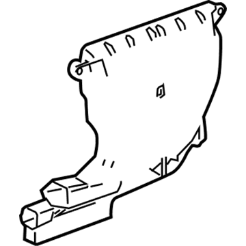 Chevy 22627195 Floor Duct