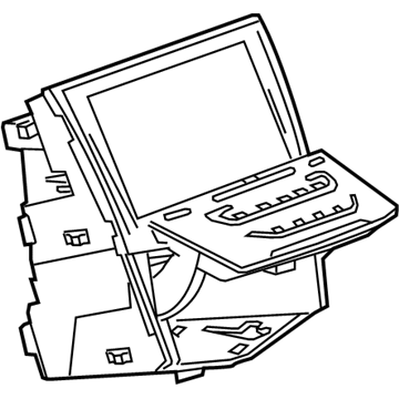 Cadillac 84602093 Display System