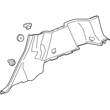 GM 22862881 Panel Assembly, Body Side Trim<Do Not Use Contact *Shale