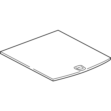 GM 84160124 Panel Assembly, Load Floor Trim *Titanium