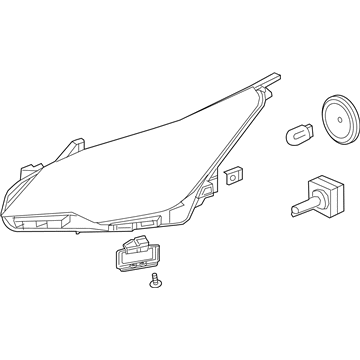 Buick Envision Headlight - 84486950