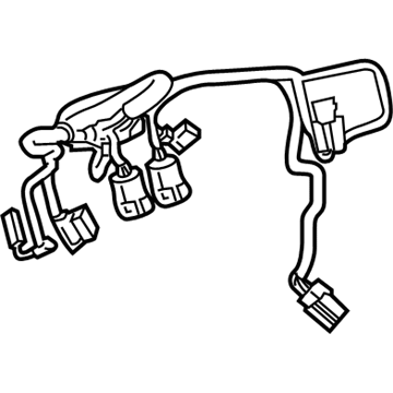 GM 84360985 Harness Assembly, Steering Wheel Horn Switch Wiring