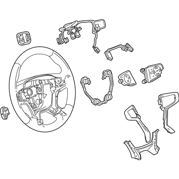 Chevy 85588629 Steering Wheel