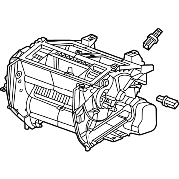 Chevy 84893143 A/C & Heater Case