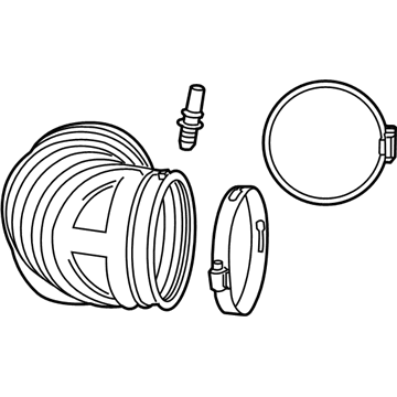 Chevy 92229653 Outlet Duct