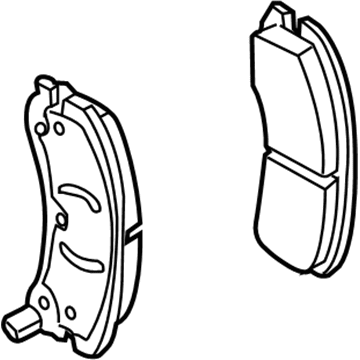 Cadillac 19421341 Brake Pads