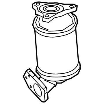 GM 12678254 Warm Up 3Way Catalytic Convertor Assembly