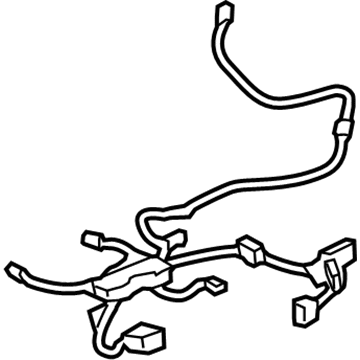 GM 22738435 Harness Assembly, Driver Seat Adjuster Wiring