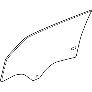 GM 84372702 Window, Rear S/D