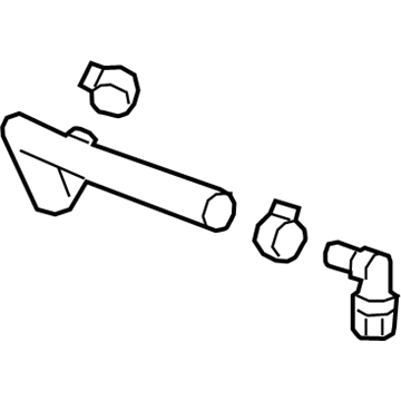 GM 23486246 Hose Assembly, Auxiliary Heater Inlet