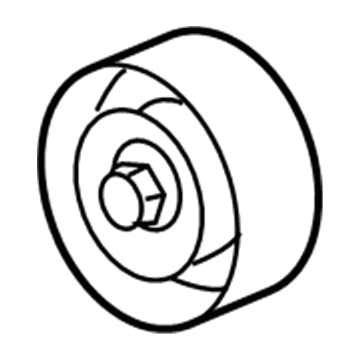 Chevy 12568996 Idler Pulley