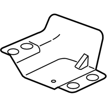 GM 15238381 Shield,Exhaust Heat(At Rear Floor Panel)