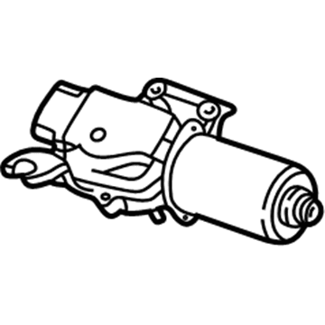 Pontiac Torrent Wiper Motor - 25907424