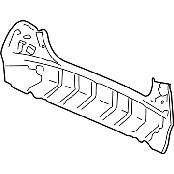 GM 12455089 Panel Asm,Rear End (Sedan) <Use 1C4J 5200A>