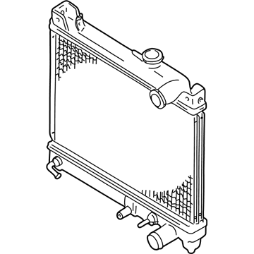 2000 Chevy Tracker Radiator - 91174508